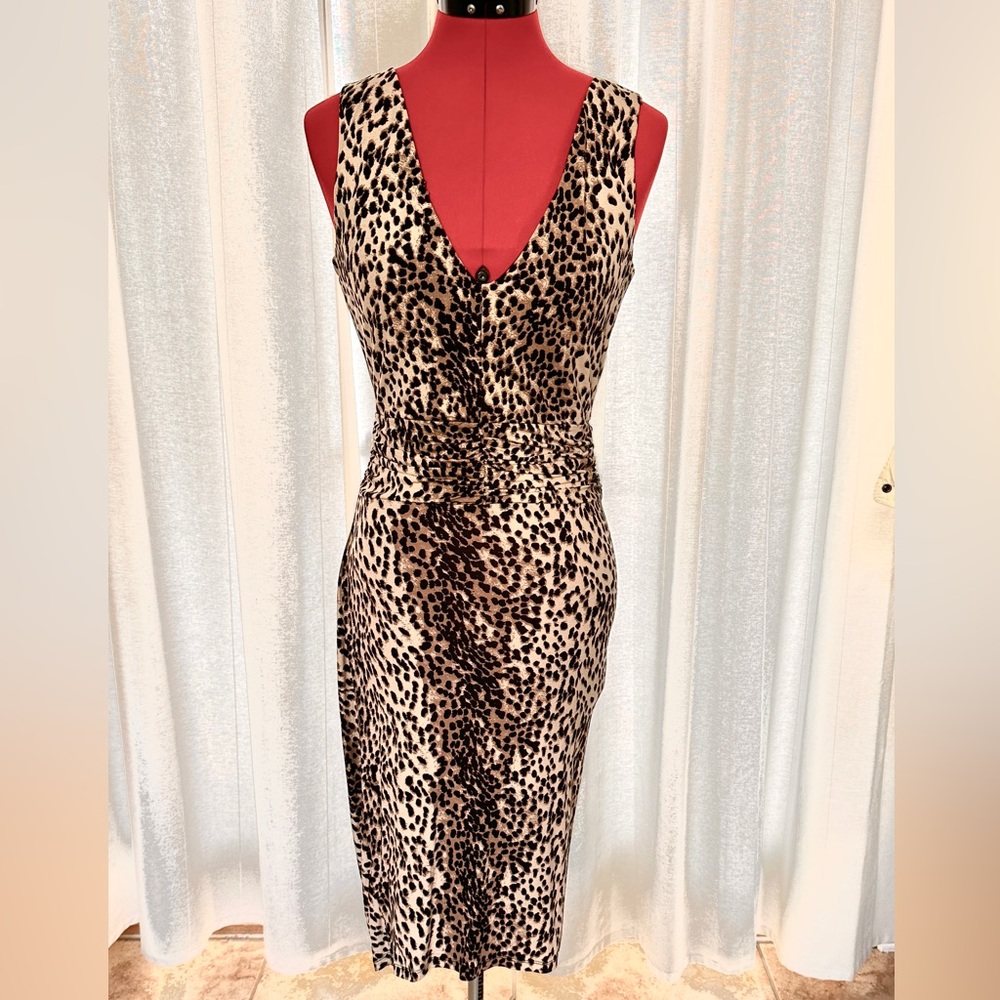 Dorothy Perkins animal print dress size 2 to 4
